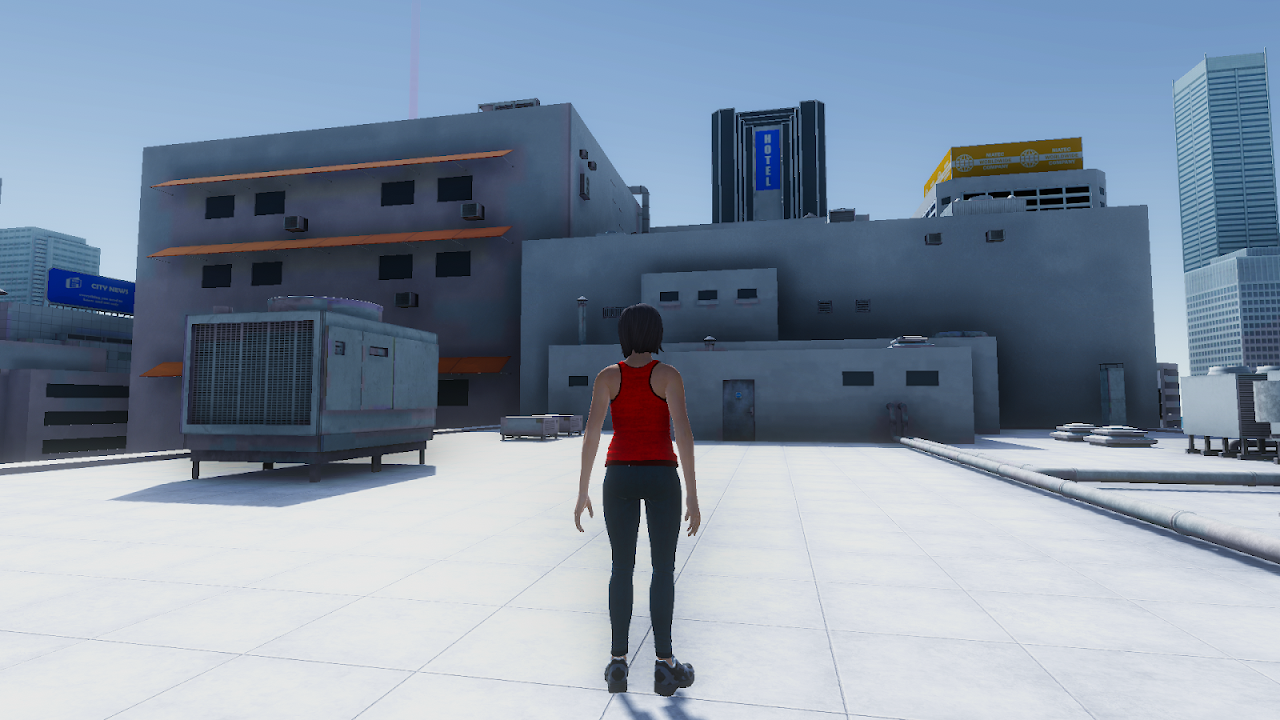 MIRROR'S EDGE MOBILE (Extreme Parkour) BETA GAMEPLAY (Android/ios) 