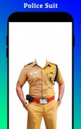 Men police suit photo editor screenshot 10