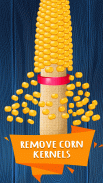 🌽Pipe Corns Slicing! Joyful Corn Peeler Games screenshot 2