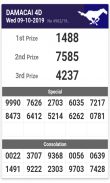 Live 4D Results screenshot 2