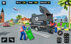 Tuk Tuk Auto Garbage Rickshaw screenshot 3