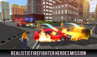 Firefighter Truck 911 Rescue: Emergency Driving screenshot 8