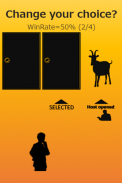 Monty Hall Problem Simulator screenshot 0