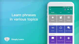 Simply Learn Languages Phrases screenshot 2