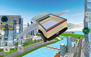 Modern Flying Car Driving Sim screenshot 0