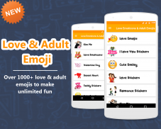 Love Emoticons & Adult Emojis screenshot 3