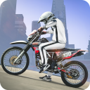 Furious Fast Motorcycle Rider Icon