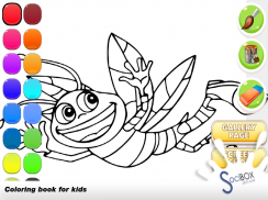 livro insetos colorir screenshot 11