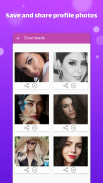 Profile download for Instagram (HD) screenshot 0