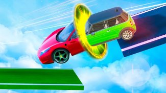 Impossible GT Car Transformation Racing Stunts screenshot 4