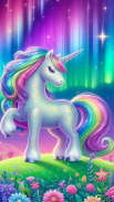 Unicorn Glitter Coloring Pages screenshot 3