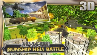 Apache Gunship Heli Battle 3D screenshot 1