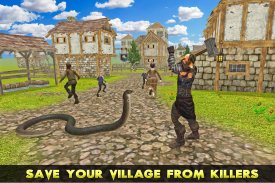 Barbarian Snakes War 3D screenshot 8