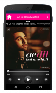 Ae Dil Hai Mushkil Movie Song screenshot 4