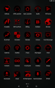 Black and Red Icon Pack v9.0 (Free) screenshot 9