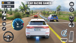 Real Highway Car Racing Games screenshot 1