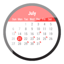 Calendar for Android Wear Icon