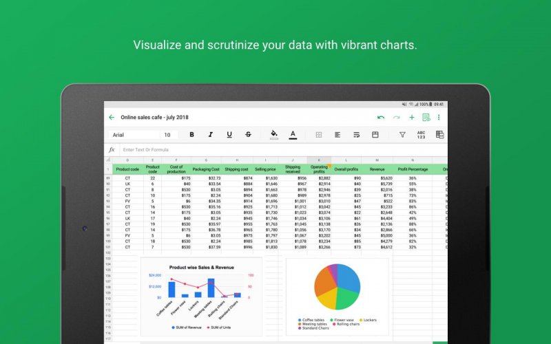 Zoho Sheet Mobile Spreadsheet Editor 2020 02 27 Download Android