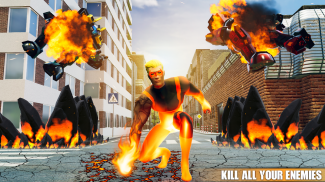 api kecepatan pahlawan: terbang api pahlawan game screenshot 2