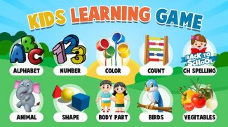 Kids Learning Game Train Brain screenshot 2