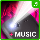 Music Strobe Light - bicycle lights Icon