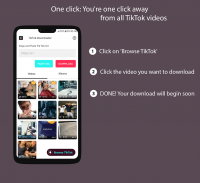 TikLoader - Download no watermark video for TikTok screenshot 2