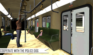 Anjing Polisi Subway Penjahat screenshot 1