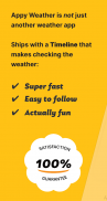 Appy Weather: the most personal weather app 👋 screenshot 3