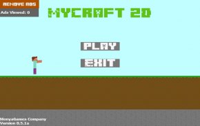 MyCraft: Building and Survival in 2D screenshot 1