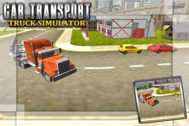 Car Transport Truck 汽车运输卡车模拟 screenshot 2