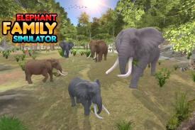 Elephant Simulator: Wild Animal Family Games screenshot 5