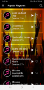 Popular Ringtones screenshot 2