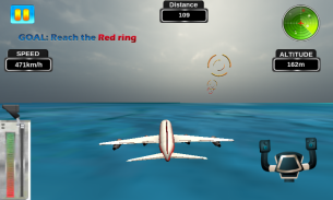 विमान उड़ान सिम्युलेटर खेल 3डी screenshot 3