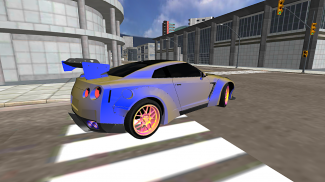 GTR R35 Drift Game Simulator screenshot 1