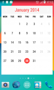 Month Calendar Widget screenshot 5