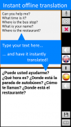 Translate Offline Spanish Free screenshot 2
