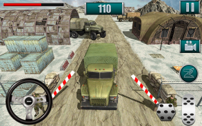 us military truck driving: army truck driving game screenshot 4