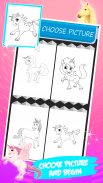buku mewarna unicorn screenshot 3