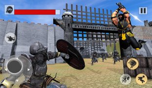 Ninja guerrero asesino épico batalla 3D screenshot 6