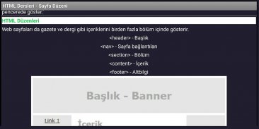 HTML ve CSS Dersleri screenshot 1