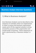 Business Analyst Interview Questions screenshot 0
