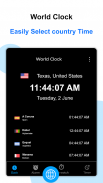 World Clock – World time clock screenshot 4