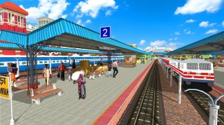 người Ấn Độ Xe lửa Giả lập Miễn phí - Train Sim screenshot 3