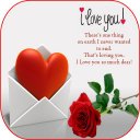 Love images with messages - Heart Touching Quotes Icon