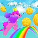 My Little Unicorn Dash 3D HD Icon