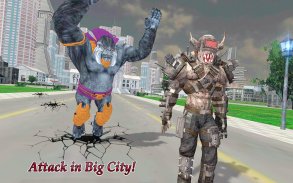 Monster  Gorilla Robot Rampage:Wild Monkey Attack screenshot 15