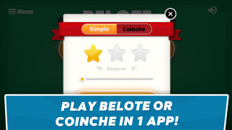 Belote Coinche - card game screenshot 1