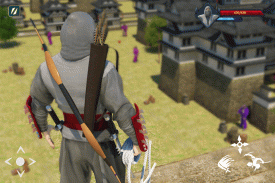 siêu ninja kungfu hiệp sĩ bóng samurai trận chiến screenshot 10