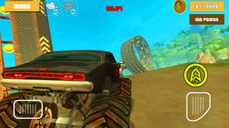 الوحش شاحنة سباق 3D بطل screenshot 2