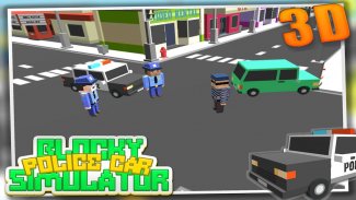 Polisi Mobil Simulator 3D screenshot 4